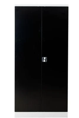 PROREGAL Garderobenspind Seal | HxBxT 195x92x42 Cm | Grau-Schwarz 1 PROREGAL Garderobenspind Seal | HxBxT 195x92x42 Cm | Grau-Schwarz