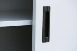 Schiebetürenschrank Sideboard Aus Stahl Lichtgrau 750 X 800 X 450 Mm (H X B X T) 550080 -Büromöbel Geschäft 008ac20e 8464 4705 b981 1e38b4057683