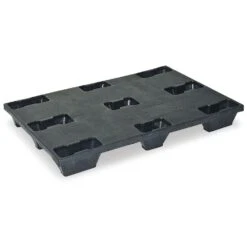 Schwerlastpalette Mit 3 Kufen, LxBxH 1200 X 800 X 150 Mm, Schwarz, Ohne Sicherungsrand -Büromöbel Geschäft 05c16ed8 2ff6 4d08 9cce 12dc8c0ea233 4