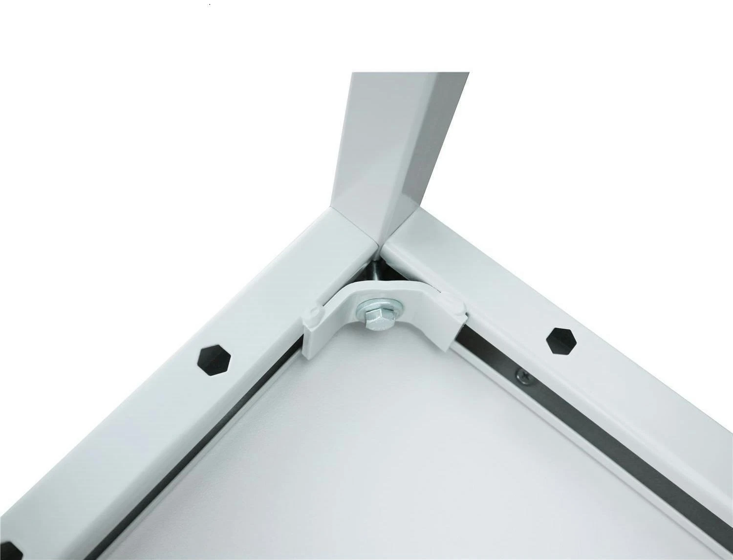 Freiformtisch - 750 X 1800 X 800/1200 X 800 Mm - Lichtgrau - Winkel Links 332010 2 Freiformtisch - 750 X 1800 X 800/1200 X 800 Mm - Lichtgrau - Winkel Links 332010 – Bild 2