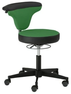 Mayer Sitzmöbel, Funktionsdrehstuhl MyTORRO SIT, Dunkelgrün/Brillantschwarz, 1351_RO_753
