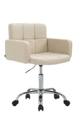 Arbeitshocker Los Angeles Kunstleder Braun -Büromöbel Geschäft 103b32b5 6c31 4c00 a3ab 804b4d392272