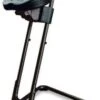 ESD-Stehhilfe, Sitz PU Schwarz, Sitz H 600-850mm, Gestell Schwarz