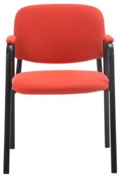 4er Set Besucherstühle Ken PRO Stoff Rot -Büromöbel Geschäft 11edd5c4 c94a 4c93 98c3 b0104bac71ec