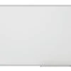 Whiteboard, HxB 600x900mm, Magnethaftend, Tafel Weiß, Ablageschale, Rahmen Alu, Silber