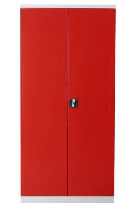 PROREGAL Stahlschrank Bee | HxBxT 195x92x42 Cm | Weiß-Schwarz 5 PROREGAL Stahlschrank Bee | HxBxT 195x92x42 Cm | Weiß-Schwarz – Bild 5