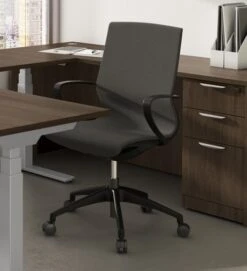 Mayer Sitzmöbel, Dreh- Und Besprechungsstuhl 2445, Anthrazit, 2445_614 -Büromöbel Geschäft 21b2108c b982 4107 ba06 23bf28cdddaa