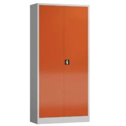 Aktenschrank Kompl. Montiert 195x92x50cm Büro Metallschrank Mehrzweckschrank X-530354
