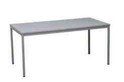 PROREGAL Bürotisch Wolf | Rechteckig | HxBxT 75x140x70 Cm | Grau -Büromöbel Geschäft 29bb52a0 b483 4b3c 9883 3dfd18598a54
