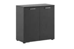 Möbelpartner Schiebetürenschrank Hippo | Small | HxBxT 84x160x40 Cm |Anthrazit Von PROREGAL -Büromöbel Geschäft 2a9e8ea2 8204 4600 b5da c40dd4e25dec