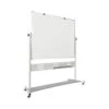 Bi-Office Emailliertes Drehbares Whiteboard "Evolution" Grau 120x90cm