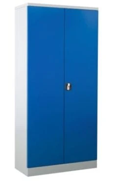 PROREGAL Garderobenspind Seal | HxBxT 195x92x42 Cm | Grau-Blau -Büromöbel Geschäft 314b0b74 f221 4d0f a516 cff8d671aa92 1