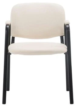 4er Set Besucherstühle Ken PRO Kunstleder Creme -Büromöbel Geschäft 36f1553d 3872 4725 b146 887e785e6a8d