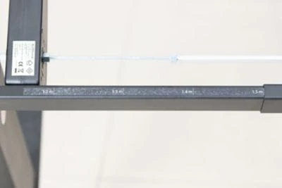 PROREGAL Elektrisch Höhenverstellbarer Schreibtisch Zebra | HxBxT 70-116x160x80 Cm | Schwarz-Buche 6 PROREGAL Elektrisch Höhenverstellbarer Schreibtisch Zebra | HxBxT 70-116x160x80 Cm | Schwarz-Buche – Bild 6