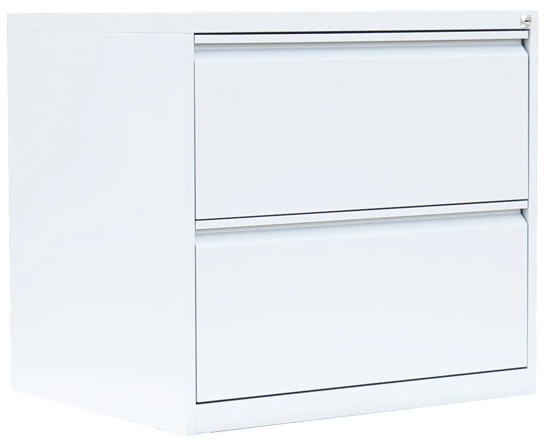 Hängeregistraturschrank Für DIN A4 Hängemappen 101x76x62cm (HxBxT) Mit 3 Schüben Doppelbahnig Weiß 561327 3 Hängeregistraturschrank Für DIN A4 Hängemappen 101x76x62cm (HxBxT) Mit 3 Schüben Doppelbahnig Weiß 561327 – Bild 3