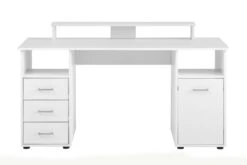 Möbelpartner Schreibtisch Fox | HxBxT 86x150x70 Cm | Weiß Von PROREGAL