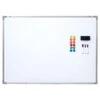 Whiteboard HWC-C84, Magnettafel Memoboard Pinnwand, Inkl. Zubehör ~ 110x80cm