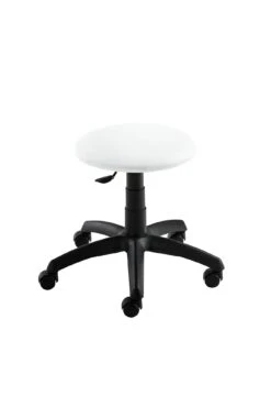 Mayer Sitzmöbel, Drehhocker 1202, Polarweiß, 1202_12_30582 -Büromöbel Geschäft 477701ee 48e0 4ab7 9608 114fc60767db