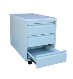 Büro Rollcontainer Mit 3 Schubladen Bürocontainer 61x46x79cm Lichtgrau 505315 -Büromöbel Geschäft 4823c96a 9b66 455f 8d00 fca0164f0c8b