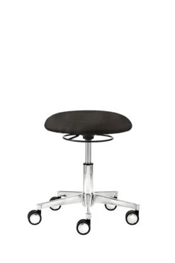 Mayer Sitzmöbel, Funktionsdrehhocker 1290, Brillantschwarz, 1290_30572