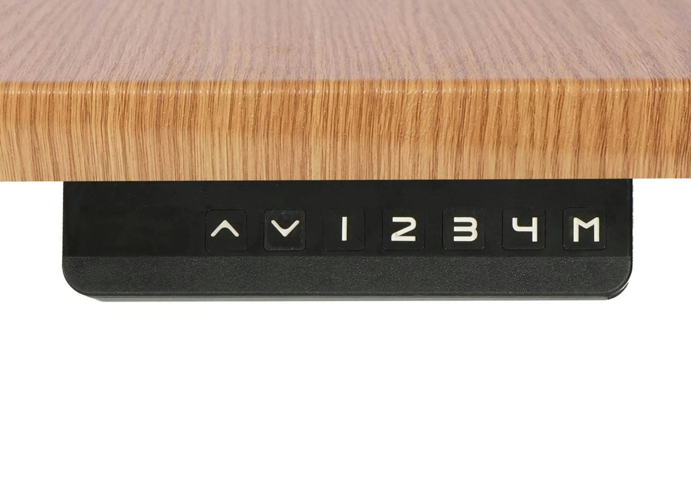 Schreibtisch HWC-D40, Computertisch, Elektrisch Höhenverstellbar 160x80cm 53kg ~ Braun Struktur, Grau 6 Schreibtisch HWC-D40, Computertisch, Elektrisch Höhenverstellbar 160x80cm 53kg ~ Braun Struktur, Grau – Bild 6