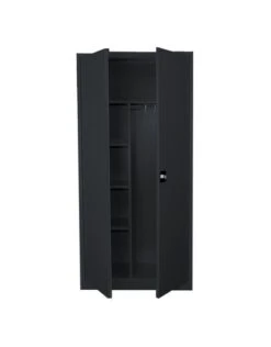 Aufsatzschrank Mit Flügeltüren Und Zylinderschloss Mit Drehgriff - 450 X 800 X 383 Mm - Signalweiß -Büromöbel Geschäft 4aef4a76 2857 40fd 8c06 7c1a58e3c36b