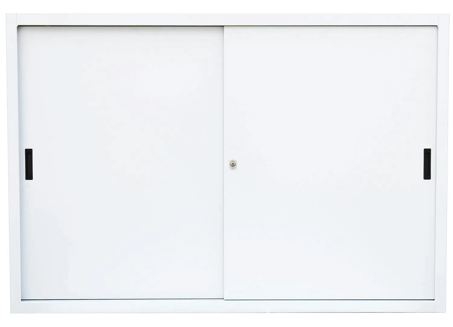 Großer Schiebetürenschrank Büro Aktenschrank Sideboard Aus Stahl Weiß 1090 X 1600 X 450 Mm (HxBxT) 550157 6 Großer Schiebetürenschrank Büro Aktenschrank Sideboard Aus Stahl Weiß 1090 X 1600 X 450 Mm (HxBxT) 550157 – Bild 6