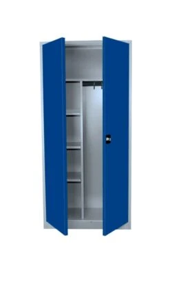 Flügeltürschrank Kleiderschrank PutzSpind Werkzeugschrank 545528 Lichtgrau/Anthrazit 1800 X 800 X 383 Mm -Büromöbel Geschäft 5910b7e1 6321 4e0a ba0e f22514e666d2