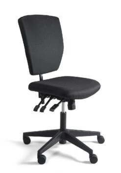 Kassenstuhl - 910-1190 Mm - Kunststofffußkreuz 219013