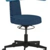 Mayer Sitzmöbel, Funktionsdrehhocker 1263, Dunkelblau/Hellblau, 1263_626