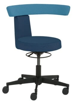 Mayer Sitzmöbel, Funktionsdrehhocker 1263, Gelb/Orange, 1263_619 -Büromöbel Geschäft 616d2891 d991 43d9 b019 903540c12382