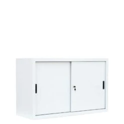 Schiebetürenschrank Büro Aktenschrank Sideboard Aus Stahl Weiß 750 X 1200 X 450 Mm (HxBxT) 550127 -Büromöbel Geschäft 657e2637 d270 4545 a66a e2ab2b2e33fa