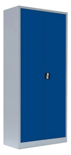 Flügeltürschrank Metallschrank Abschließbar Spindschrank Lichtgrau/Blau 1800 X 800 X 383 Mm 545521 -Büromöbel Geschäft 659c1d75 4232 4460 a244 4b1bcbf03e8e