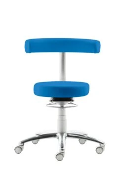 Mayer Sitzmöbel, Funktionsdrehstuhl 1280, Karibikblau, 1280_ERGO_GPOL_30565