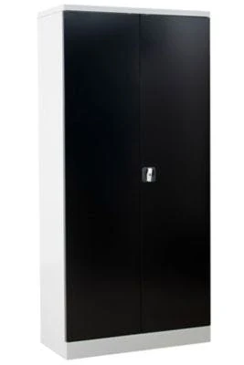 PROREGAL Garderobenspind Seal | HxBxT 195x92x42 Cm | Grau-Schwarz 6 PROREGAL Garderobenspind Seal | HxBxT 195x92x42 Cm | Grau-Schwarz – Bild 6