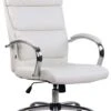 Bürostuhl Bradford Kunstleder Weiß