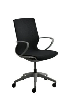 Mayer Sitzmöbel, Dreh- Und Besprechungsstuhl 2445, Anthrazit, 2445_614 -Büromöbel Geschäft 7d55c8be 1c7c 47a4 b9e3 9084a1070aa7