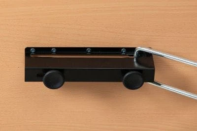 PROREGAL Klapptisch Lizard | T-Fuß-Gestell-Eckig | HxBxT 75x140x80 Cm | Chrom-Buche 6 PROREGAL Klapptisch Lizard | T-Fuß-Gestell-Eckig | HxBxT 75x140x80 Cm | Chrom-Buche – Bild 6