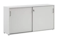 Möbelpartner Schiebetürenschrank Hippo | Small | HxBxT 84x160x40 Cm |Anthrazit Von PROREGAL -Büromöbel Geschäft 889d3044 9874 4ab5 b8c6 675f0783beed