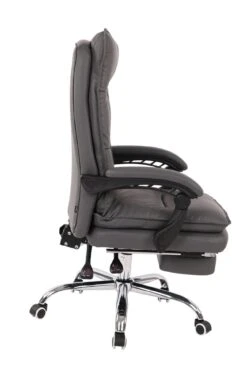 Bürostuhl Power Kunstleder Grau -Büromöbel Geschäft 88d74535 9f9a 445d 8ccc 03cdc5258fb8