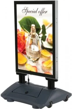 LED Wind-Sign Waterbase A1 - Inkl. Batterie