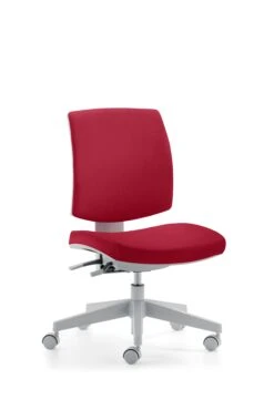 Mayer Sitzmöbel, Drehstuhl 2475, Rot/Schwarz, 2475_03_AV_ROG -Büromöbel Geschäft 8c4f80b2 734e 4693 a613 edcad09dc40b