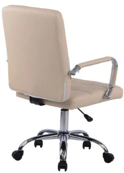 Bürostuhl Deli PRO Kunstleder Creme -Büromöbel Geschäft 8c952c1d e354 4f9a 8364 dc3653cb0788
