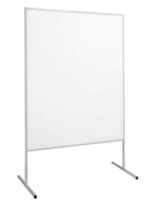 Maul Moderationstafel, H 1905mm, Tafel HxB 1500x1200mm, Pinnbar, Tafel Papier, Weiß