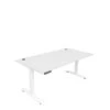Elektrisch Höhenverstellbarer Schreibtisch 750-1300mm / 1200 X 800 Mm, Weiß