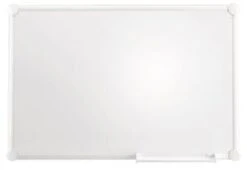Whiteboard, HxB 600x900mm, Magnethaftend, Tafel Weiß, Ablageschale, Rahmen Alu, Silber -Büromöbel Geschäft 91782251 8285 4f73 a7b2 3de1f5d79f64 1