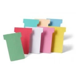 Nobo T-Karten, Größe 2 / 60 Mm, 130 G/qm, Bedruckbar, Grün