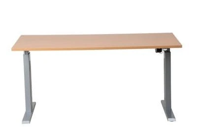 PROREGAL Elektrisch Höhenverstellbarer Schreibtisch Zebra | HxBxT 70-116x160x80 Cm | Schwarz-Buche 3 PROREGAL Elektrisch Höhenverstellbarer Schreibtisch Zebra | HxBxT 70-116x160x80 Cm | Schwarz-Buche – Bild 3