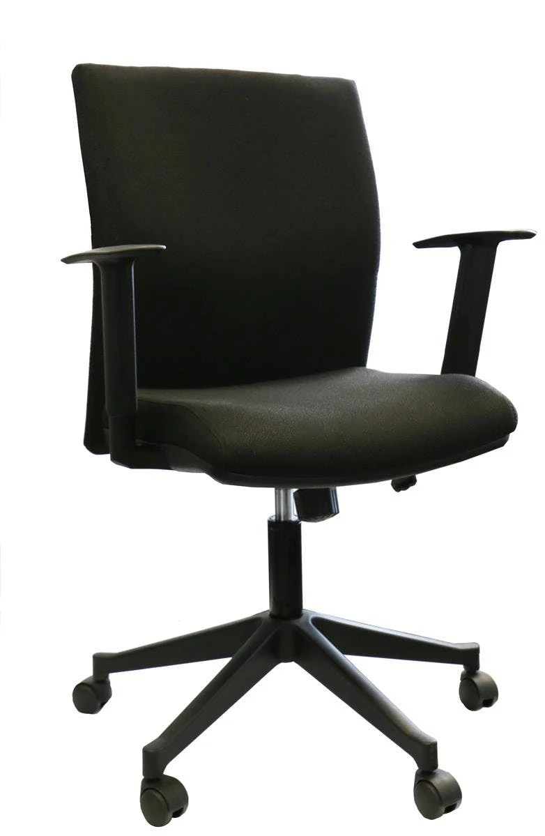 Bürodrehstuhl Bandscheiben Schreibtischstuhl Drehstuhl Bürostuhl Schwarz 210170 3 Bürodrehstuhl Bandscheiben Schreibtischstuhl Drehstuhl Bürostuhl Schwarz 210170 – Bild 3