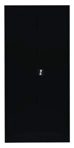 Aktenschrank Metallschrank Abschließbar Büroschrank Werzeugschrank 195 X 92,5 X 50cm Schwarz 530359 -Büromöbel Geschäft c0bcf02c c462 4b40 a9e8 8d7142a607ce